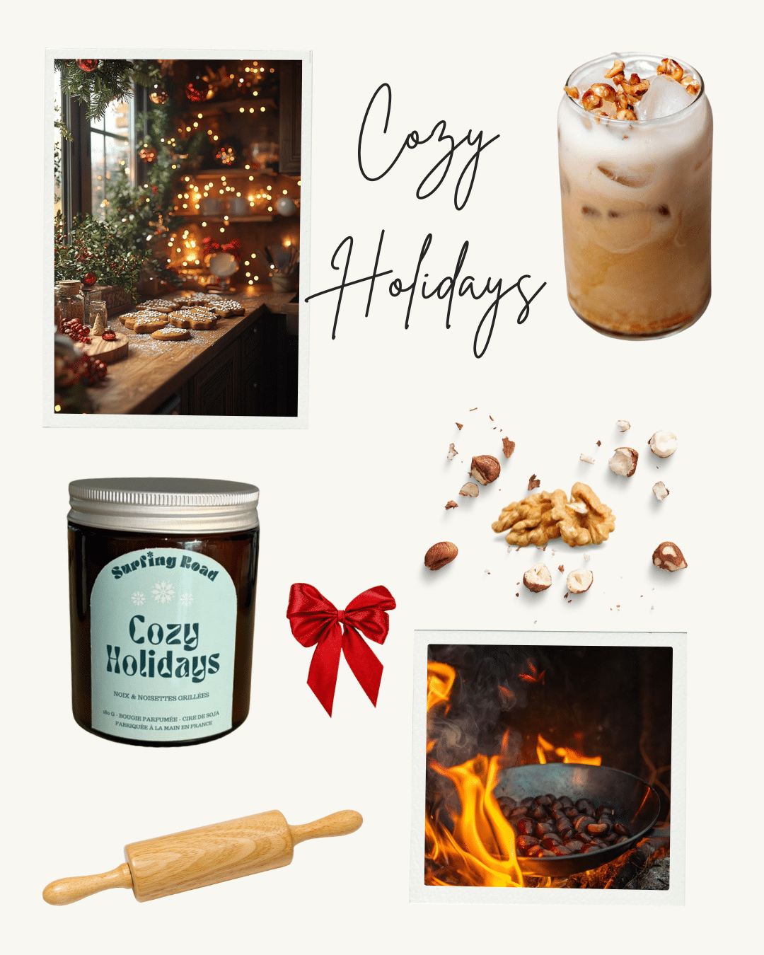 Cozy holidays - noix & noisettes grillées