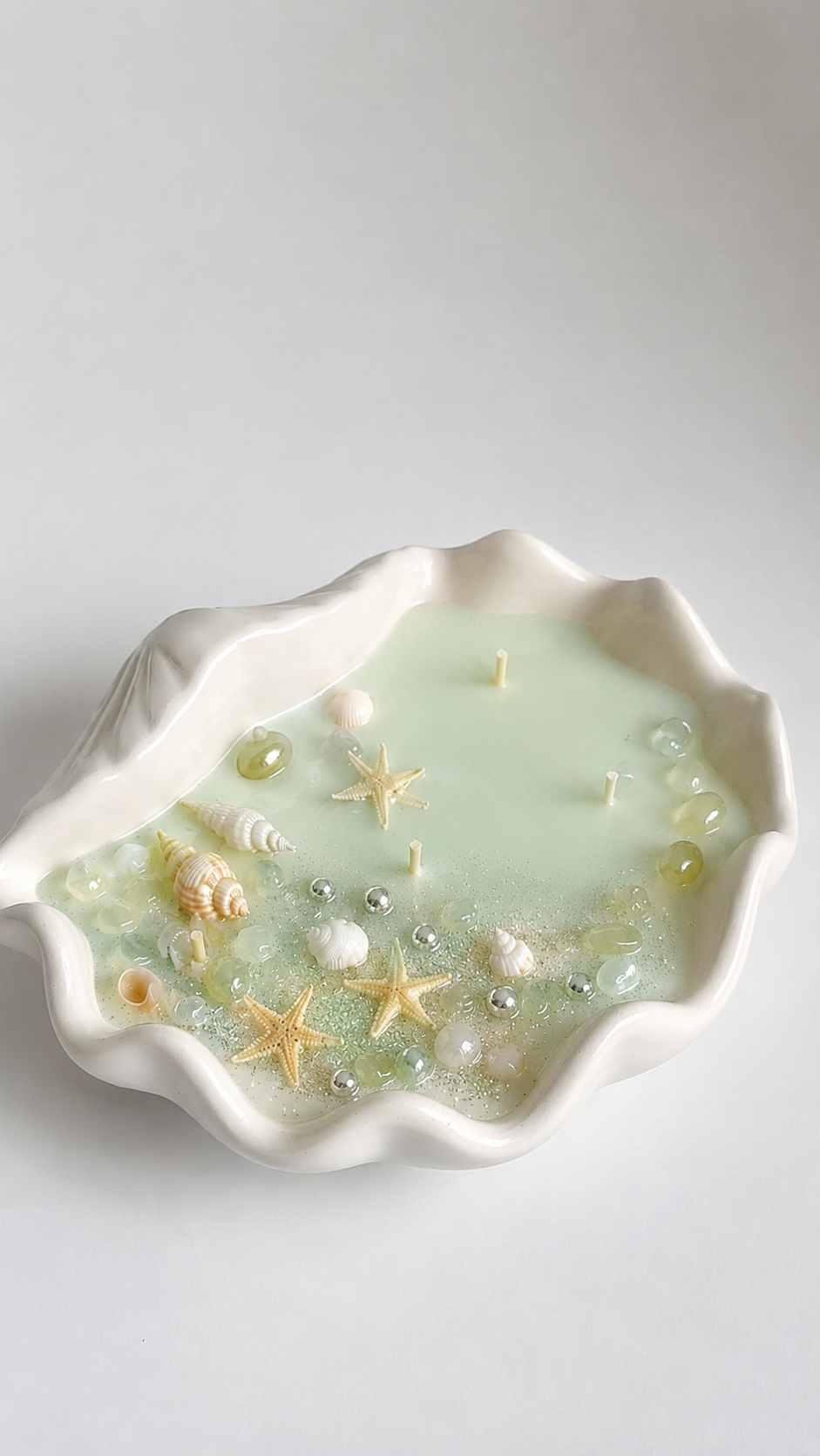 Atelier création de bougies coquillage - 1h15