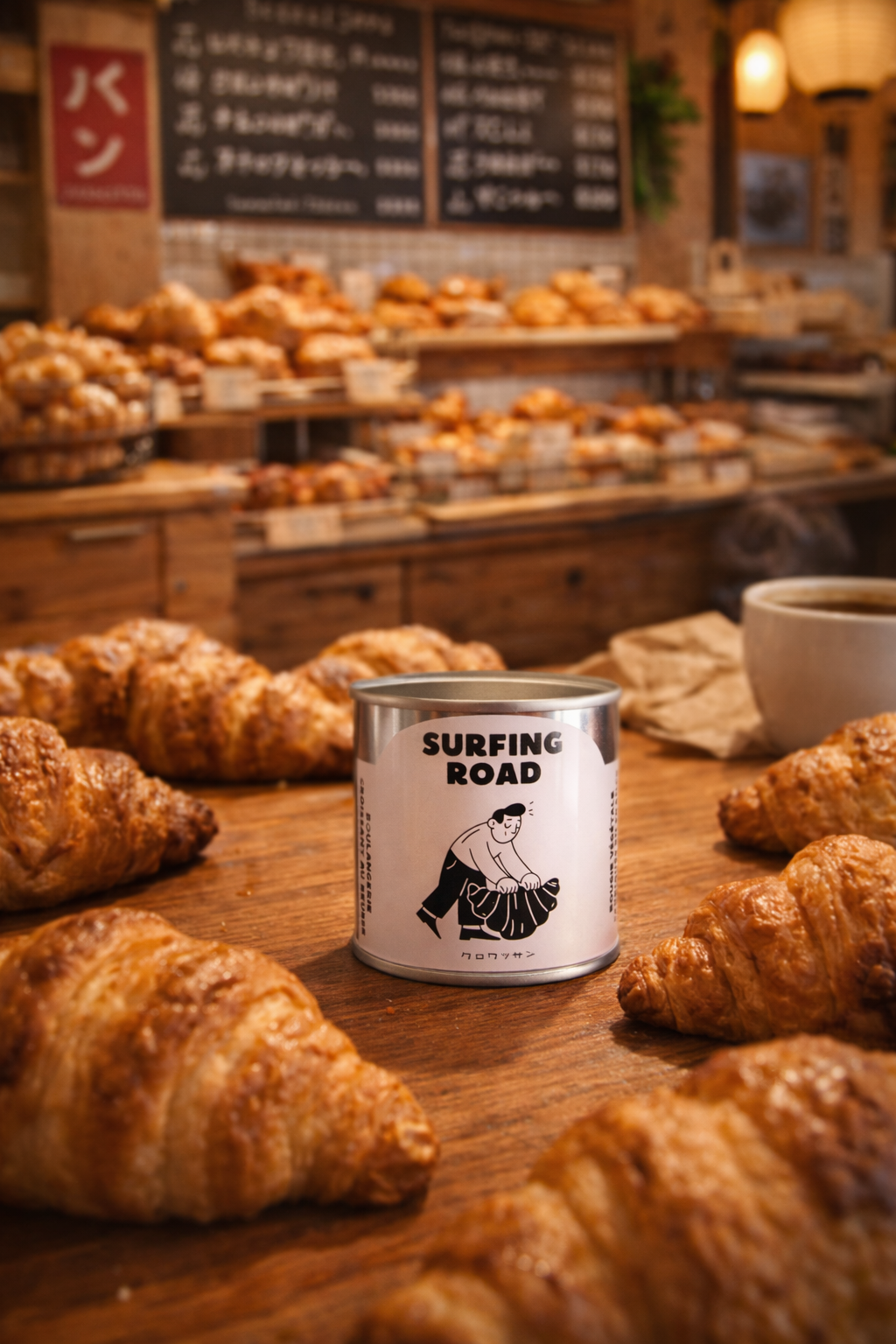 Bougie - croissant beurre vanillé