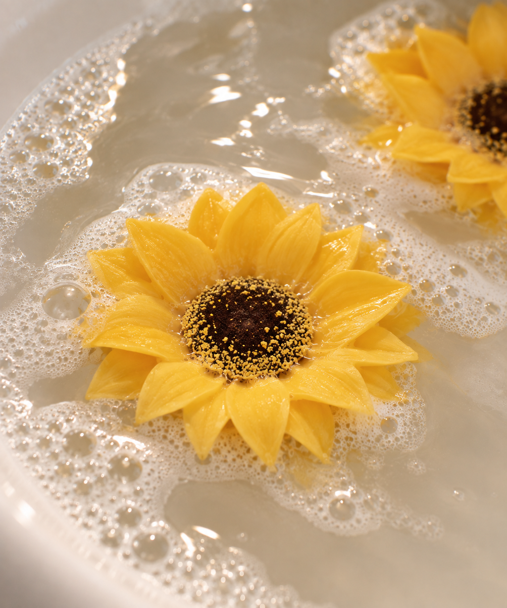 Bouquet de fleurs savon - Tournesol