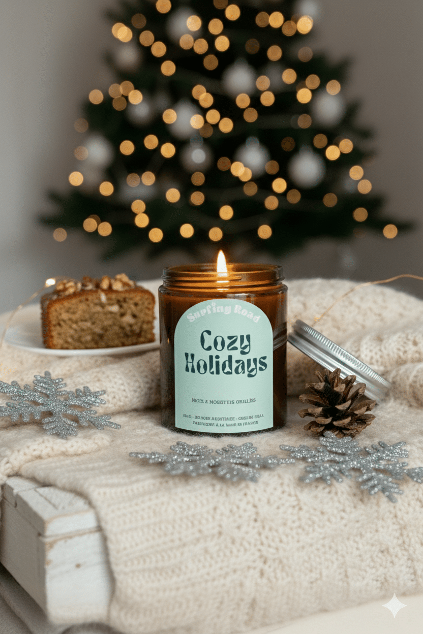 Cozy holidays - noix & noisettes grillées