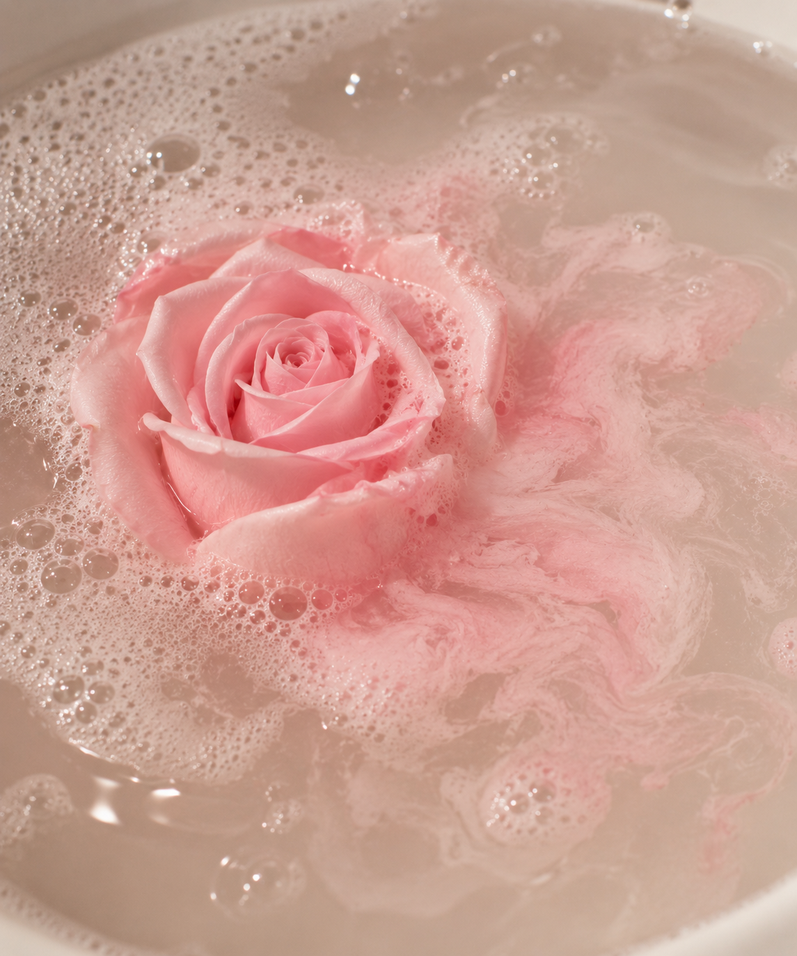 Bouquet de fleurs savon - Rose