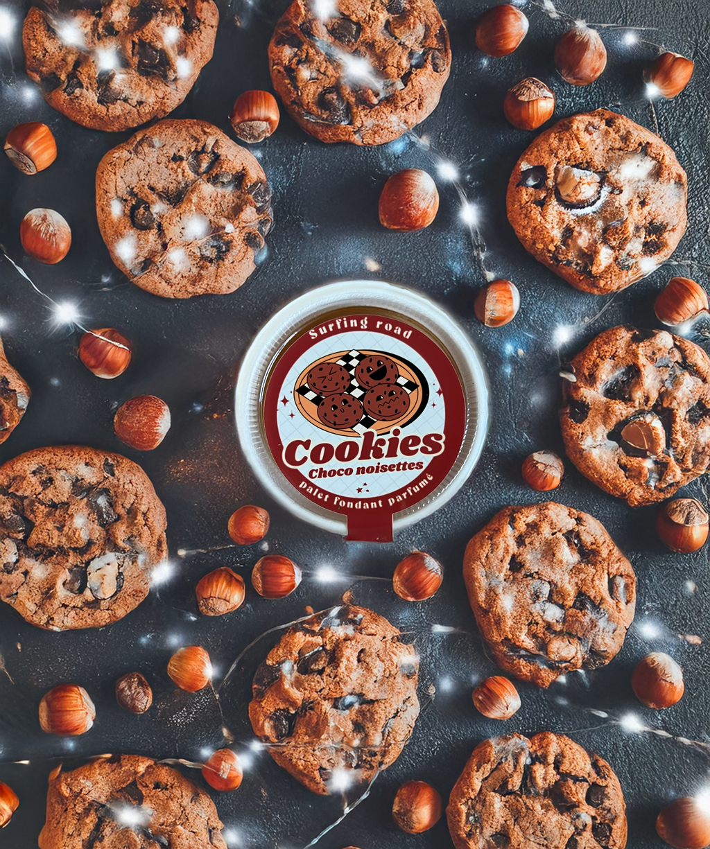 Palet fondant - Cookies choco noisettes