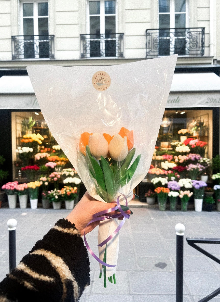 Bouquet 10 tulipes parfumées
