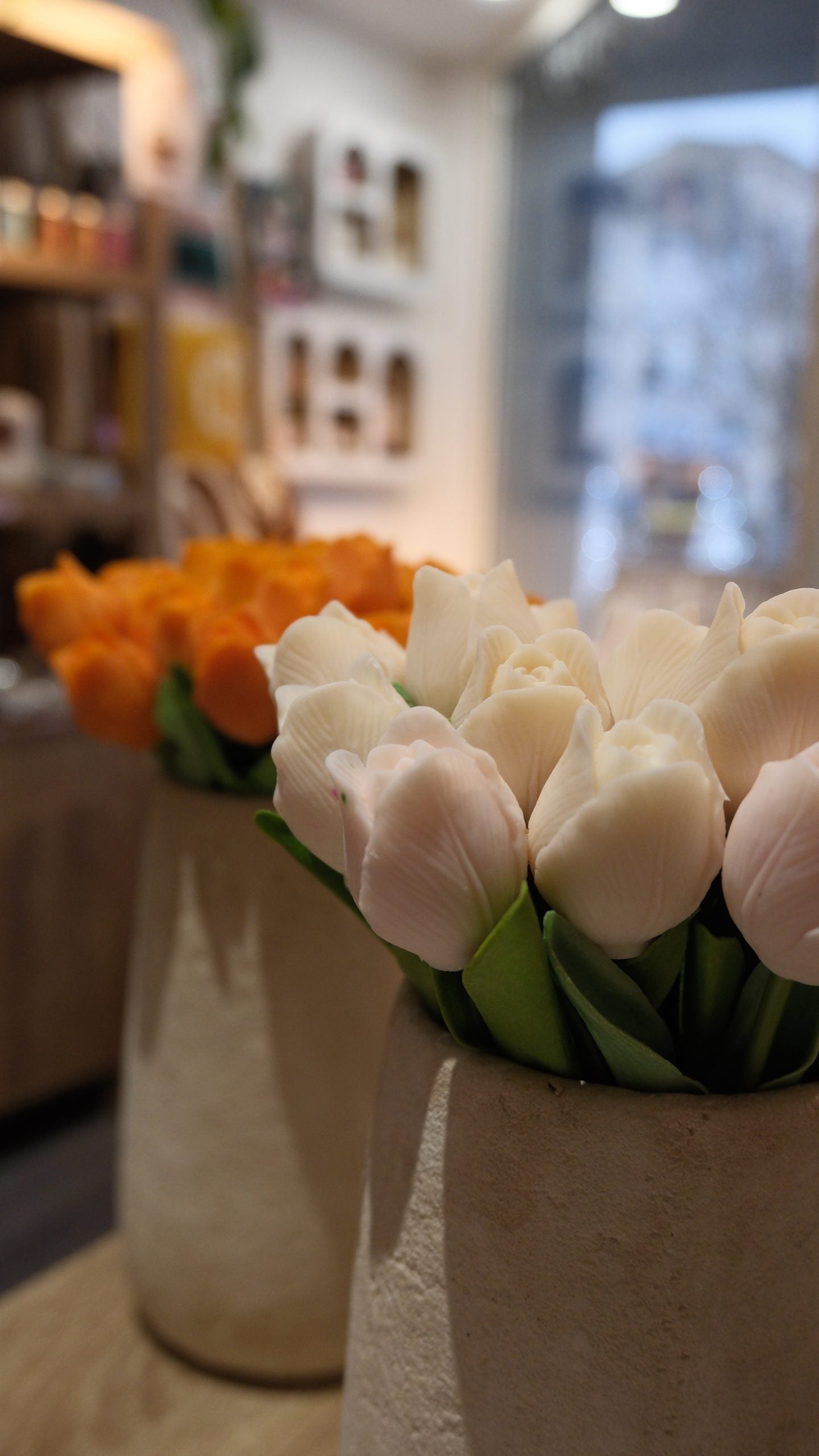 Bouquet 5 tulipes parfumées