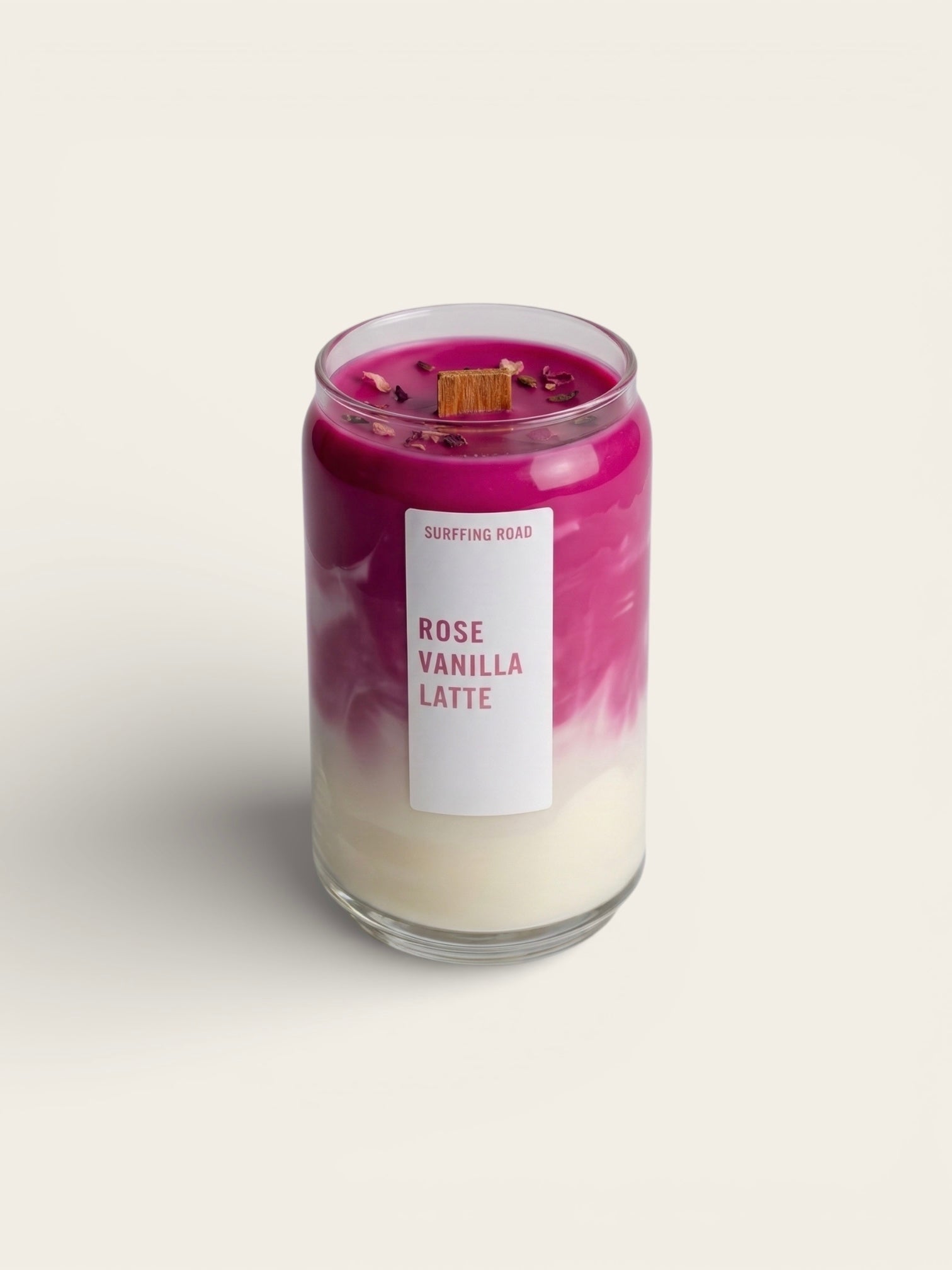 Rose vanilla latte