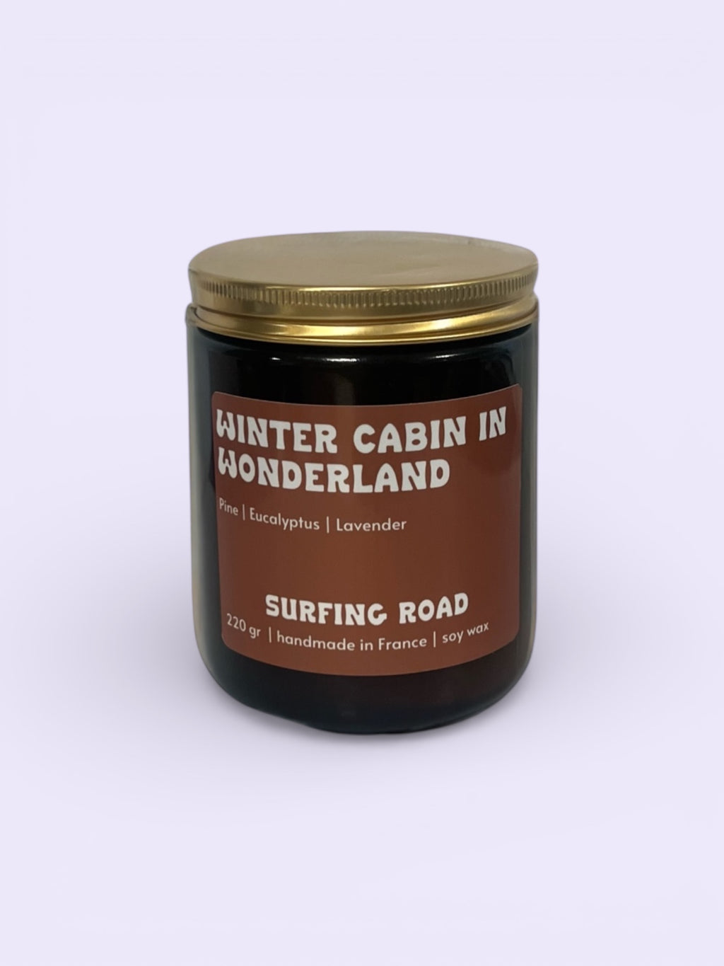 Winter cabin in wonderland